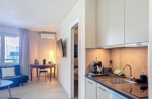 Bigogno Apartment | Cosy apartment for 6 guests with WIFI, pool, TV, balcony and panoramic view