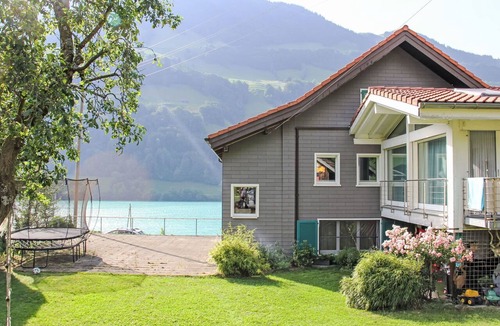 Lungern Apartment | Cosy apartment for 6 guests with WIFI, patio and panoramic view
