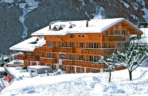 Grindelwald Apartment | Cosy apartment for 6 guests with WIFI, TV, balcony and pets allowed