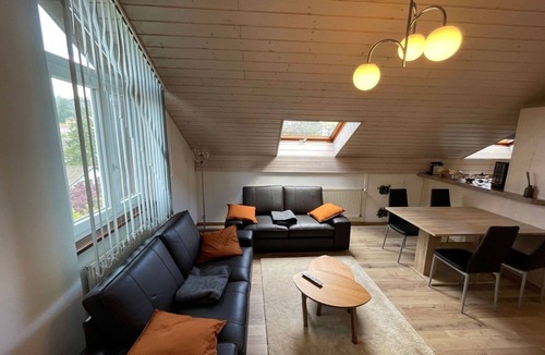 Porrentruy Apartment | Cosy apartment for 4 guests with WIFI, TV and balcony