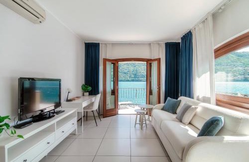 Brienno Apartment | Darsena Brienno by Quokka 360 - Lakefront House with Garden and Private Dock