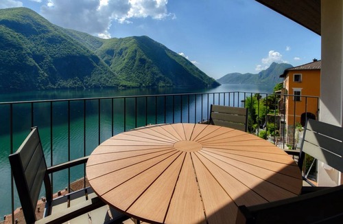 Gandria Apartment | Elegant Lake View Apartment (UNIQUE GANDRIA ATTIC)