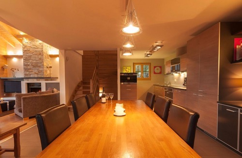 Saint-Pierre-de-Clages Ski Chalet | Escape the heat in a stunning mountain chalet with jaw-dropping views.