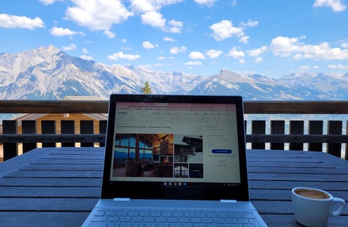 Saint-Pierre-de-Clages Ski Chalet | Escape the heat in a stunning mountain chalet with jaw-dropping views.