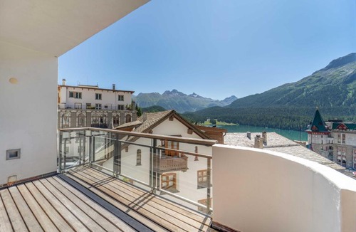 St. Moritz Apartment | Exklusives Apartment St Moritz - 3 Schlafzimmer - Seeblick