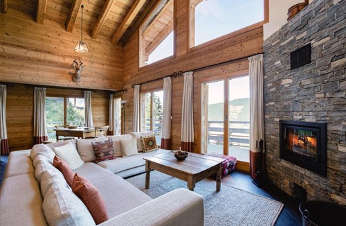 Riddes Ski Chalet | Fabulous Luxury Spa Chalet w. Jacuzzi Sauna