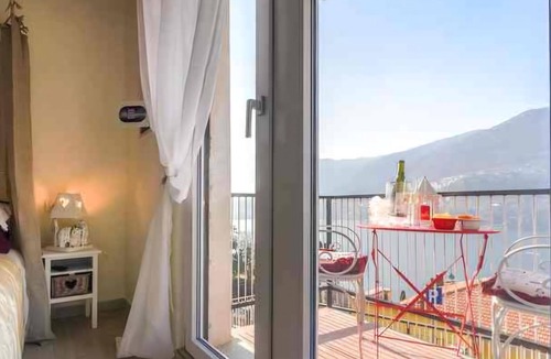 Blevio Apartment | From the apartment and terrace view of the Lake, and with private parking space
