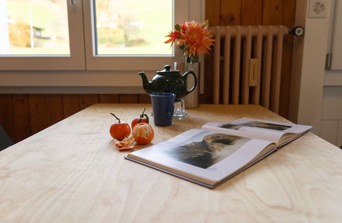 Wildhaus-Alt St. Johann Apartment | Füchsle holiday flat with mountain views in Wildhaus