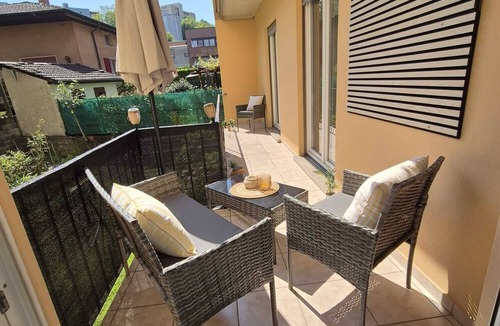 Vacallo Apartment | Grenzstopp:Lugano&Comer See Parkplatz Hund erlaubt+