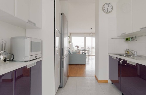 Milan Apartment | GuestHost - Cozy 93sqm apartment, ideal for groups of 4 people, located on the second floor of a building with an elevator(NOT suitable for disabled people).The accommodation is located in the Milano Santa Giulia district, a residential area away from th