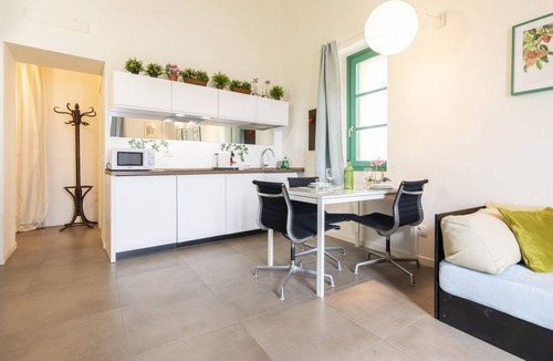Gorgonzola Apartment | GuestHost - Just a few minutes on foot from the center of Gorgonzola, Casa Nina is a two-level apartment, converted from an ancient courtyard typical of Lombard villages from the early 1900s. It features a quaint bedroom for two on the mezzanine and a co
