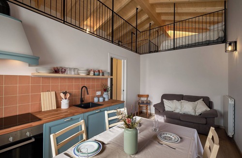Cerete Apartment | Historic 1940s Watermill: A Designer Retreat in the Italian Alps