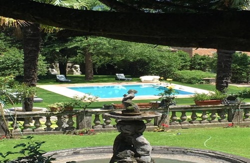 Riva del Garda Apartment | Historic villa, 1 km to the beach, 500m to the city, pool, sauna