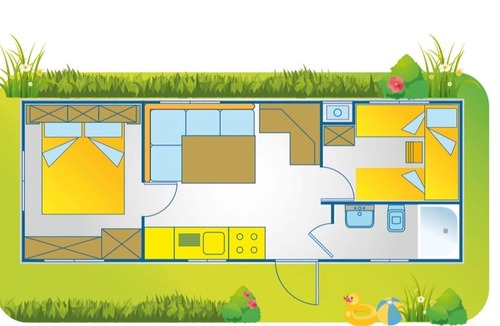 Bardolino House | Holiday Resort Serenella - Mobilehome Happy Standard (2449)