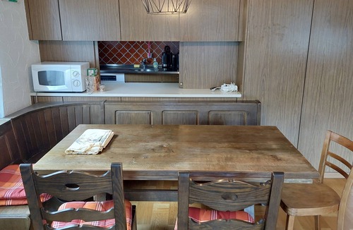 Taesch Apartment | Large apartment with panoramic view and free parking, 5 min from train station