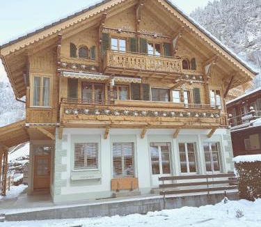 Lauterbrunnen Apartment | Lauterbrunnen Beautiful Staubbach apartment in a charming Chalet