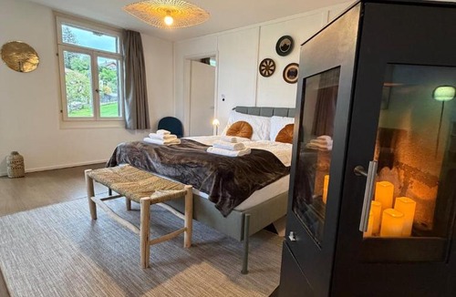 Gwatt Apartment | LaVida Panorama Thunersee, Wellness Oasis, Mountains