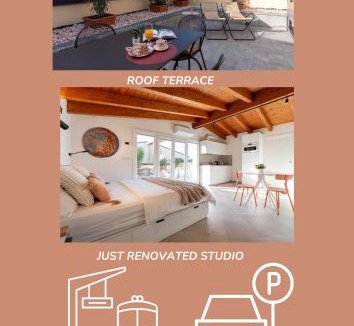 Albate Apartment | Loft Park & Rail Private Parking included