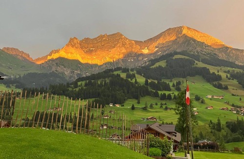 Adelboden Apartment | Lovely apartment for 2 guests with WIFI and balcony