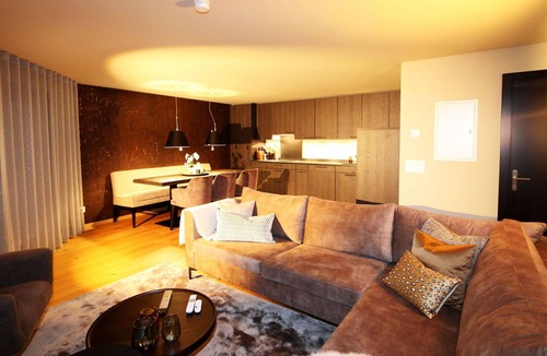 Saas-Fee Apartment | Lovely apartment for 6 people with WIFI, TV and balcony