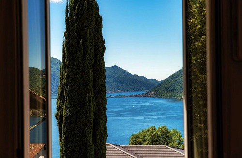 Castagnola Apartment | Lovely one-bedroom apartment with balconies overlooking the lake (Dream Lake 3)
