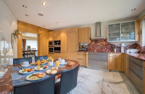 Meiringen Apartment | Luxury 4BR Duplex Apt AC near Interlaken