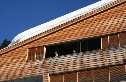 Laax Apartment | Luxury apartment, beautiful terrace (partly covered), free WIFI and parking