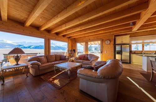 Vex Ski Chalet | Luxury chalet with private spa and panoramic views