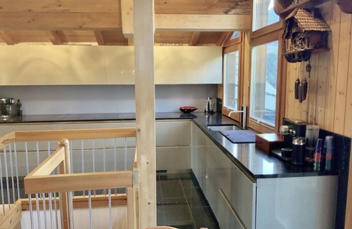 Saas-Fee Ski Chalet | Luxury Chalet Spa & Glacier Views