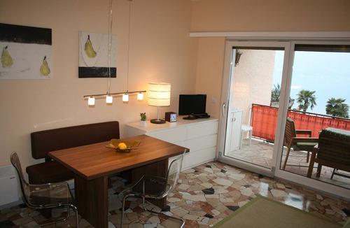 Villaggio Belmonte Apartment | Modern apartment with panoramic views, pool, private beach, soccer pitch and tennis