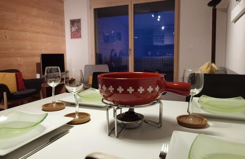 Leysin Apartment | Modern apartment with an amazing view