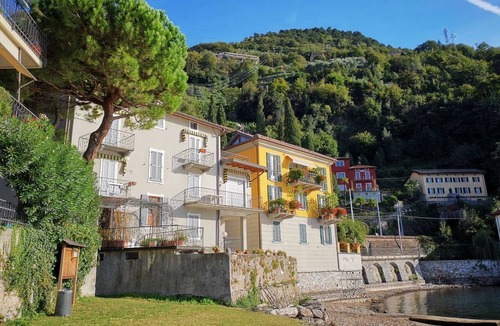 Bellano Apartment | Nestled in the picturesque surroundings of Lake Como lies a stunning apartment, perfect for an idyllic getaway. Located a short walk from Bellano Tartavalle Terme station, this apartment boasts two tastefully furnished double bedrooms and a sparkling bat