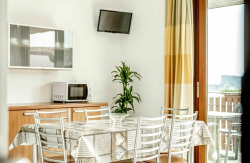 Villaggio Sanghen Apartment | Nice apartment for 4 guests with A/C, pool, WIFI, TV, terrace and pets allowed