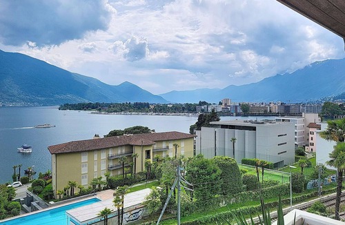 Cardada Apartment | Nice apartment for 4 people with TV, balcony and panoramic view