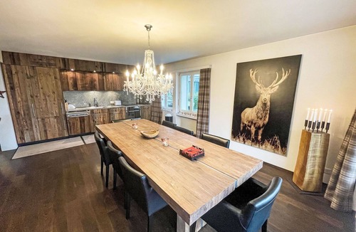 Laax Apartment | Nice apartment for 4 people with WIFI, TV, balcony and panoramic view