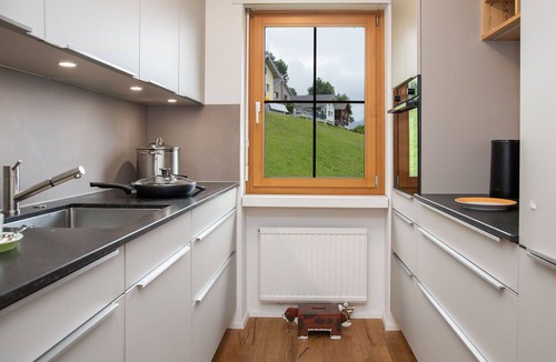 Falera Apartment | Nice apartment for 5 guests with pool, WIFI, TV, balcony and panoramic view