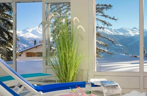Montana Apartment | Nice apartment for 6 guests with hot tub, pool, WIFI, TV, balcony, pets allowed and parking
