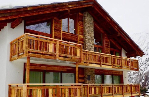 Saas-Fee Apartment | Nice apartment for 8 people with WIFI, TV and balcony