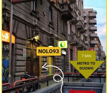 NoLo Apartment | NOLO93-Quiet design attic in NOLO, metro in front, 10 min Duomo