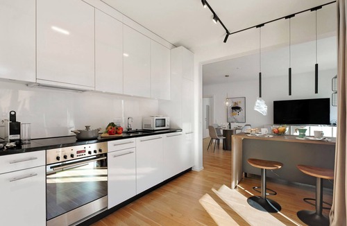 Lugano City-Centre Apartment | Novos Contrada 5 203 with Balcony for 4, Lugano, Switzerland