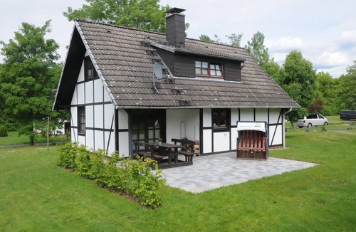 Feriendorf Silbersee House | Our Knüllperle half timbered holiday home next to Silbersee lake in Frielendorf