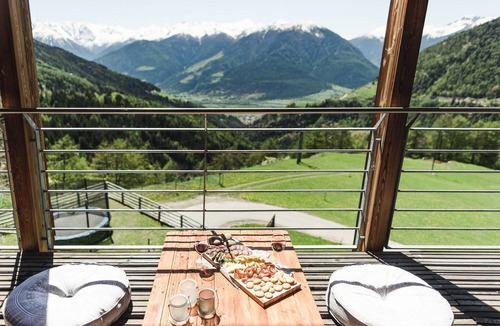 Malles Venosta Apartment | Panorama Maisonette Ferienwohnung Energie in Südtirol mit fabelhafter Aussicht