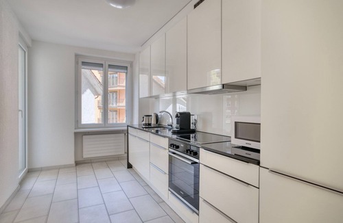 Sihlfeld Apartment | Premium Wiedikon 2BR w/Private W/D, near Market, by Blueground