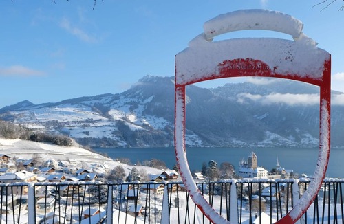 Spiez Apartment | Spiez Center Apt: Free Parking, Near Interlaken