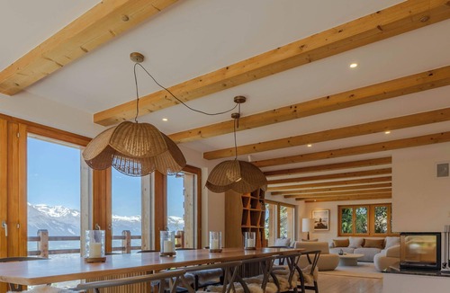 Nendaz Ski Chalet | Splendid chalet with sauna, Jacuzzi and breathtaking views for 12 people