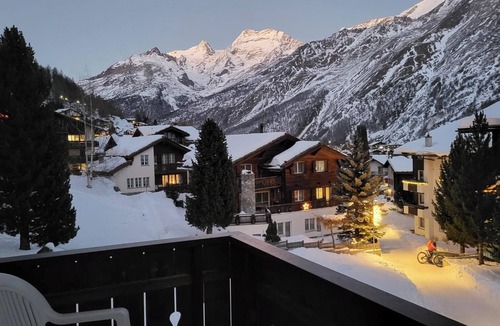 Saas-Fee Apartment | Studio with top views and central location right on the slopes