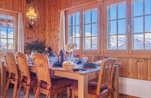 Nendaz House | Stunning private villa for 8 guests with WIFI, TV and terrace