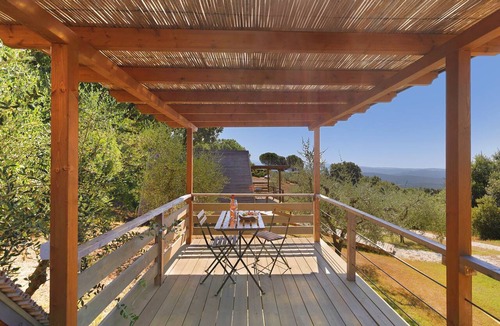 Monteverdi Marittimo House | Tiny Home 'Glamping - Il Sorbo' with Private Garden