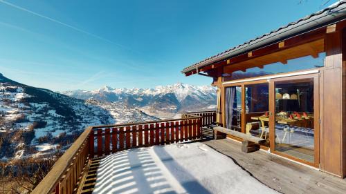 Nendaz Ski Chalet | Tschoueilles 005 MOUNTAIN & QUIET chalet 10 pers