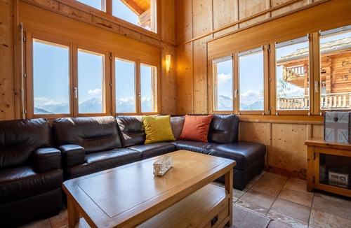 Veysonnaz Ski Chalet | Tschoueilles 014 MOUNTAIN & VIEW - chalet 12 pers